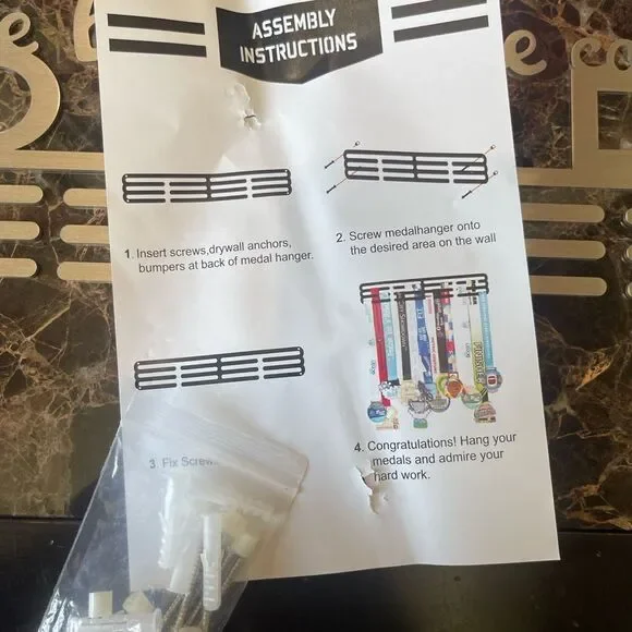 She Believed She Could, So She Did Medal Hangar! - Picture 3 of 7